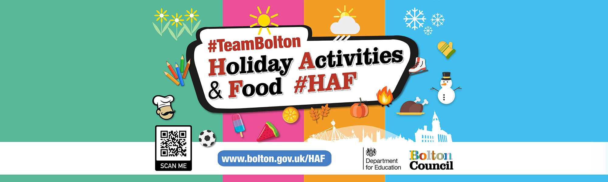 Bolton's Holiday Activities and Food Programme (HAF)