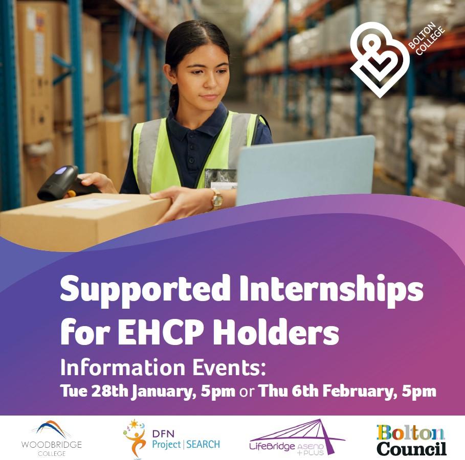 Supported Internships for EHCP Holders